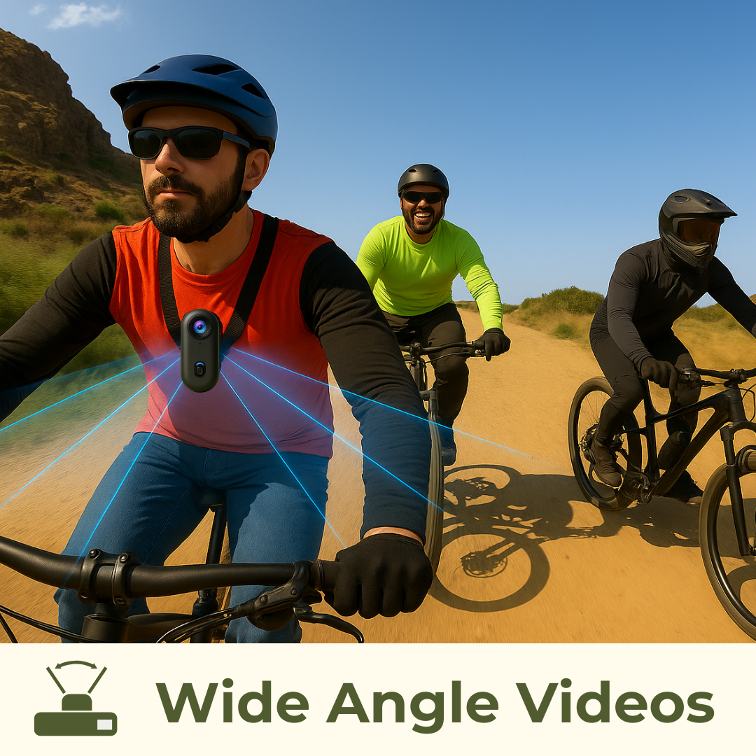 ZOOM Wearable Magnetic Camera