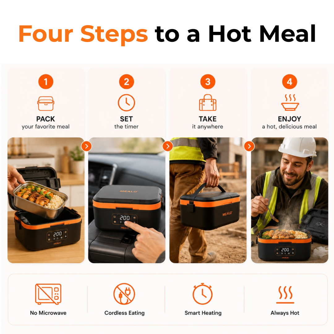 Mealo™ Self-Warming Lunch Box