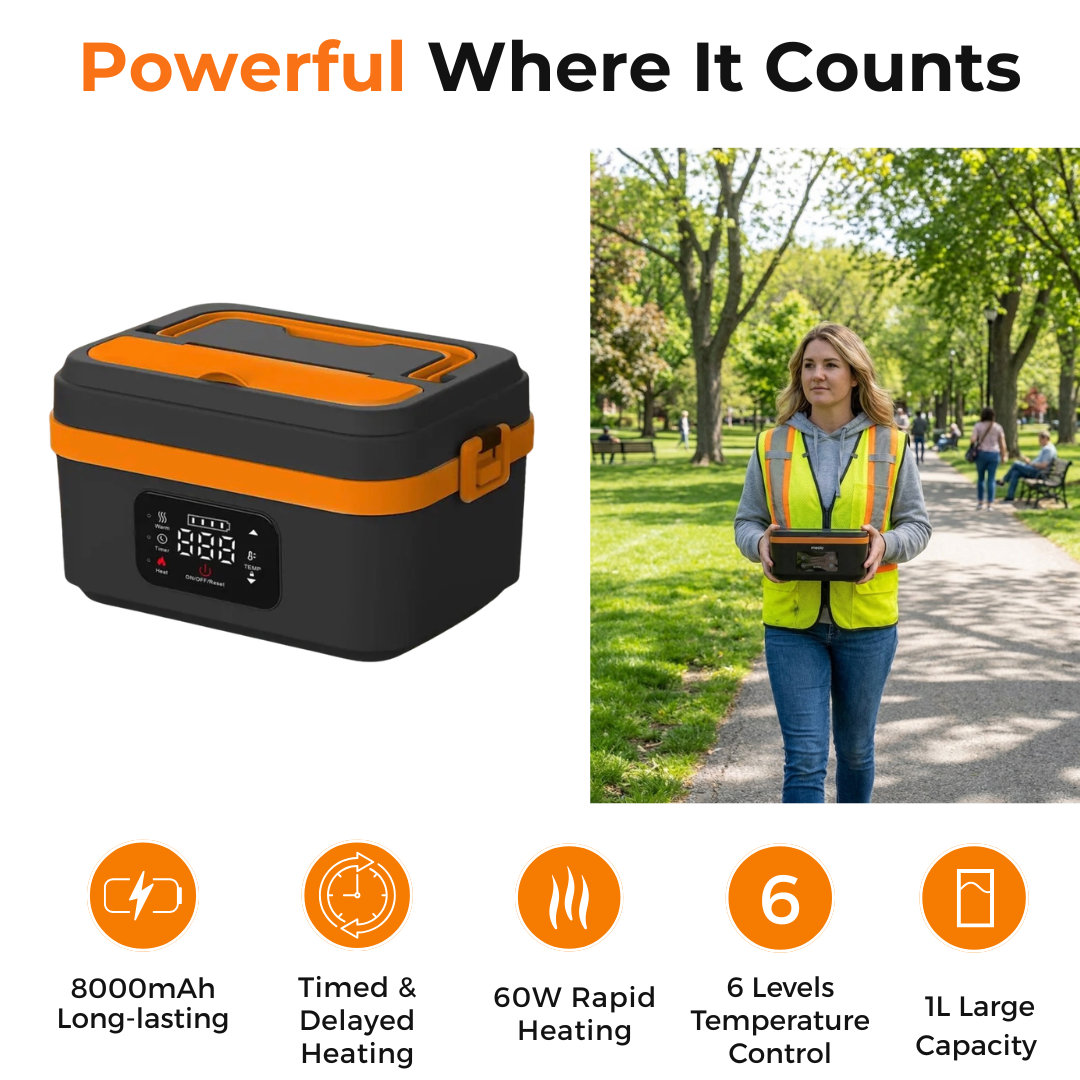 Mealo™ Self-Warming Lunch Box