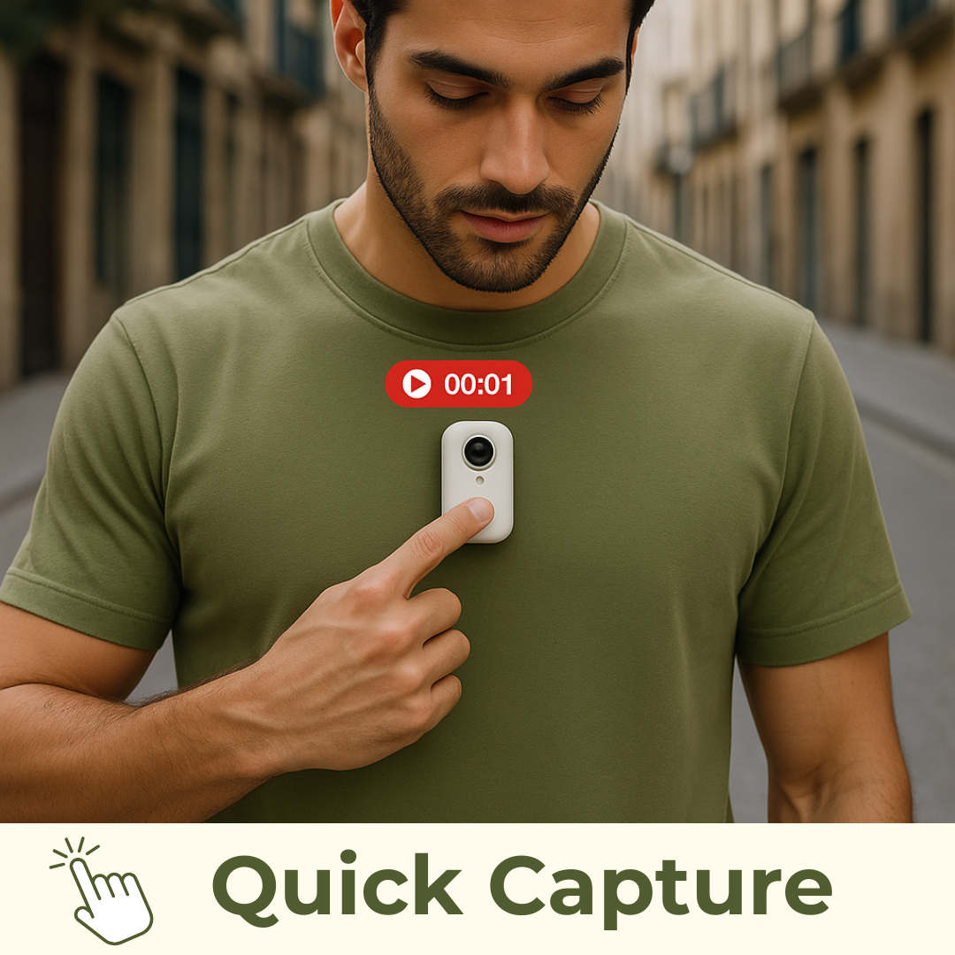 ZOOM Wearable Magnetic Camera