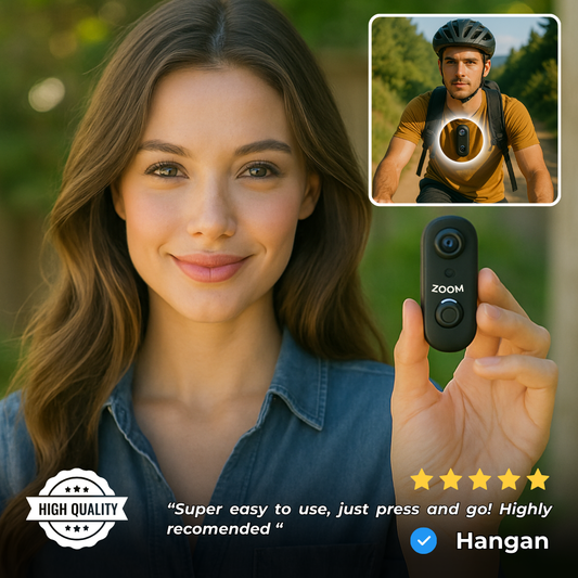 ZOOM Wearable Magnetic Camera