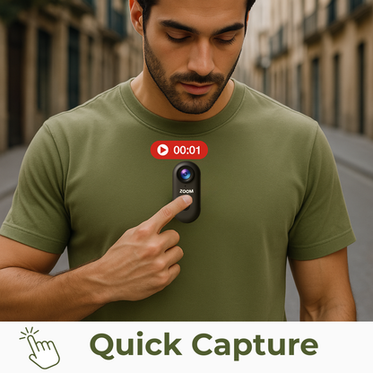 ZOOM Wearable Magnetic Camera