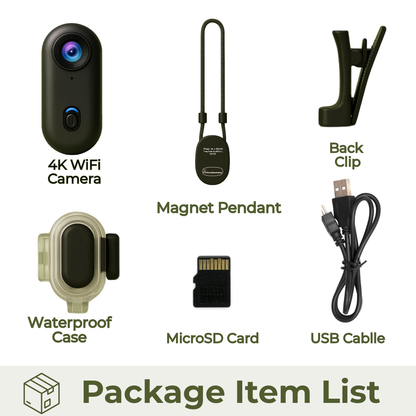 ZOOM Wearable Magnetic Camera